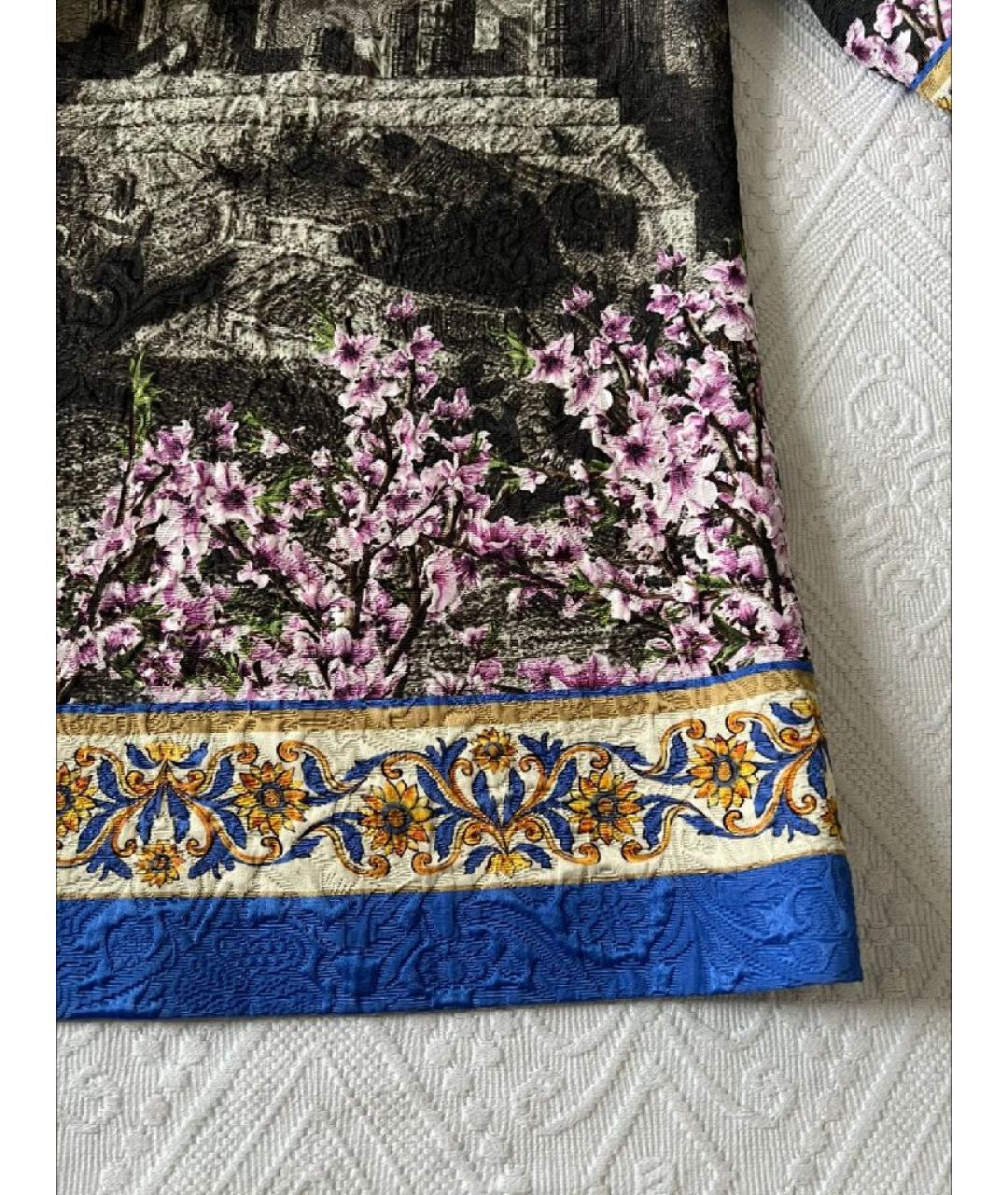 DOLCE&GABBANA Мульти вискозная футболка, фото 4
