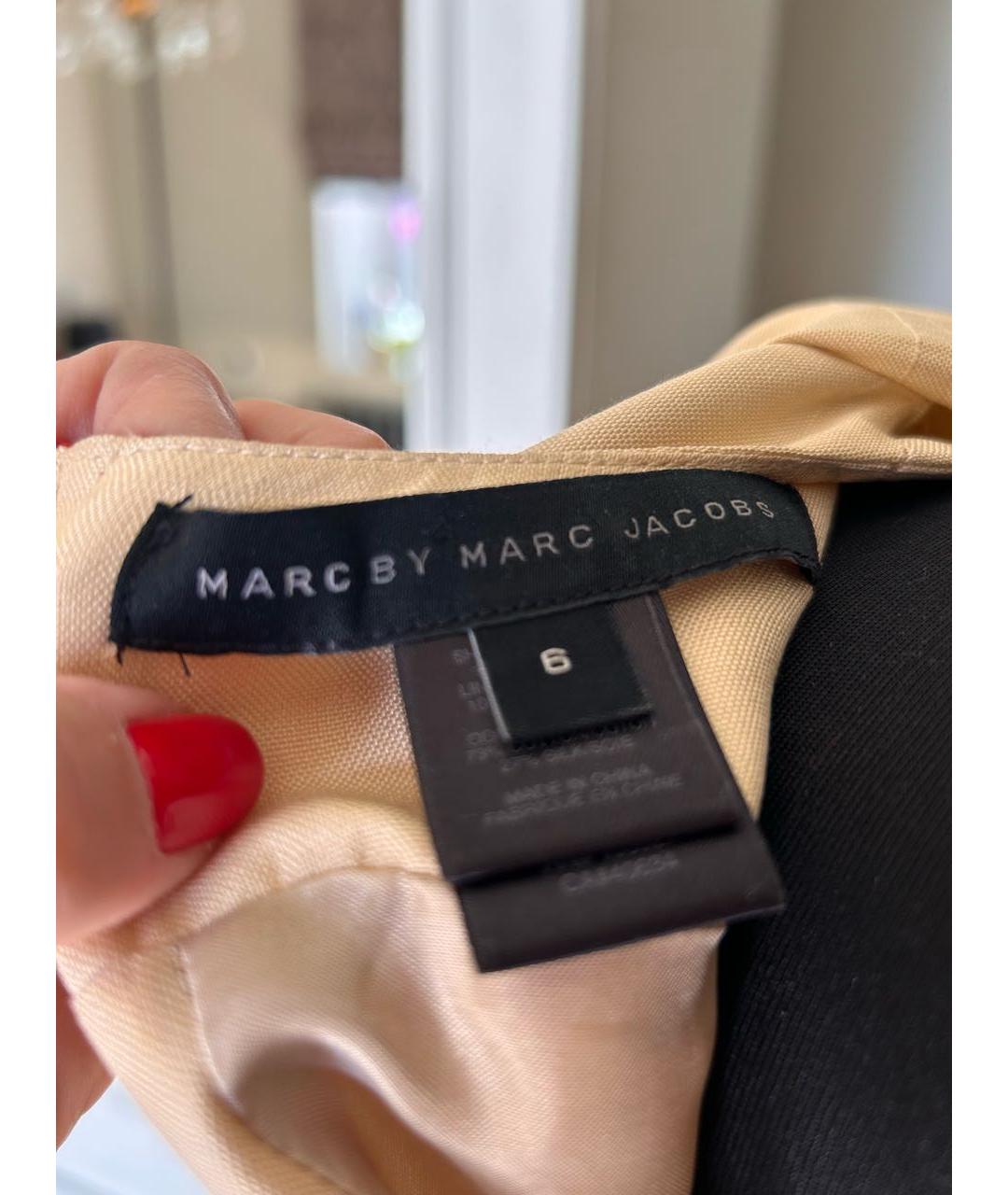MARC BY MARC JACOBS Красное шелковое коктейльное платье, фото 3