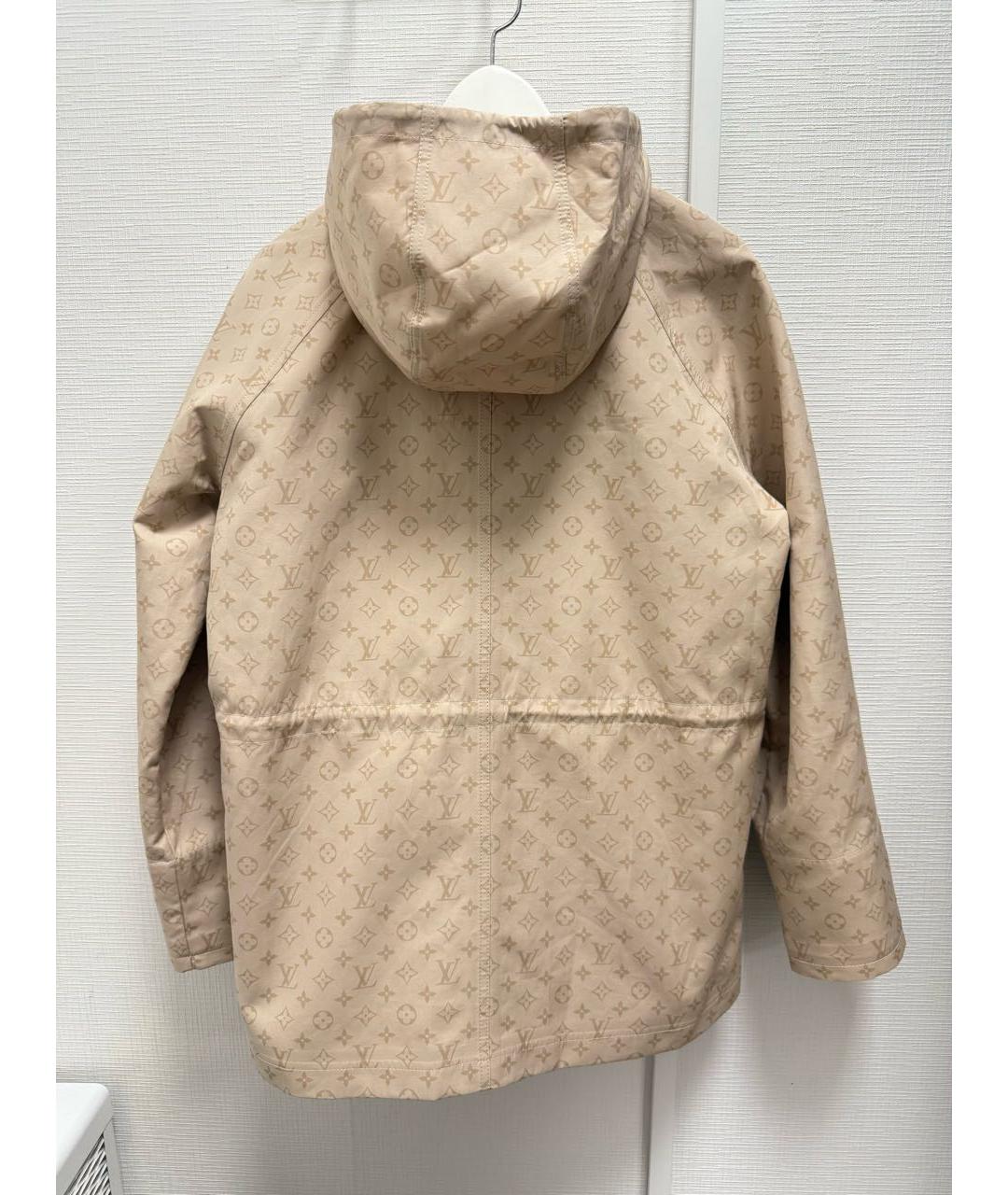LOUIS VUITTON Бежевая хлопковая парка, фото 2