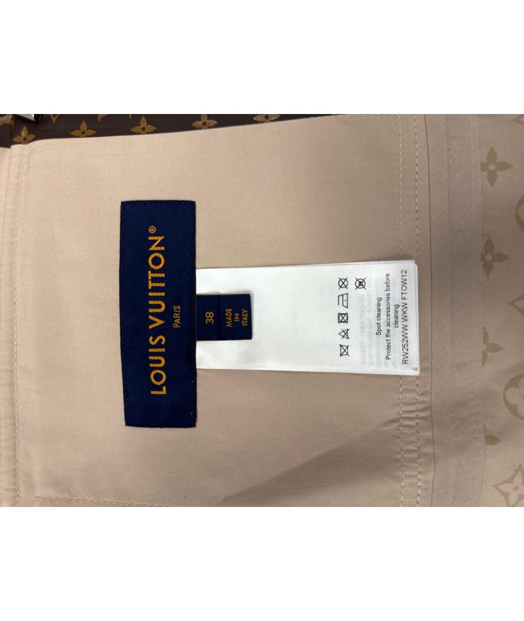 LOUIS VUITTON Бежевая хлопковая парка, фото 5
