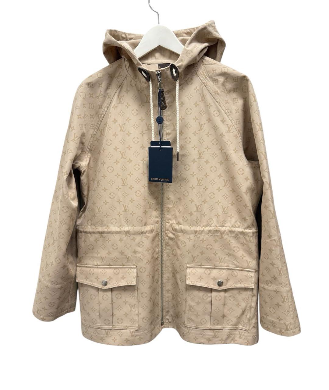 LOUIS VUITTON Бежевая хлопковая парка, фото 9