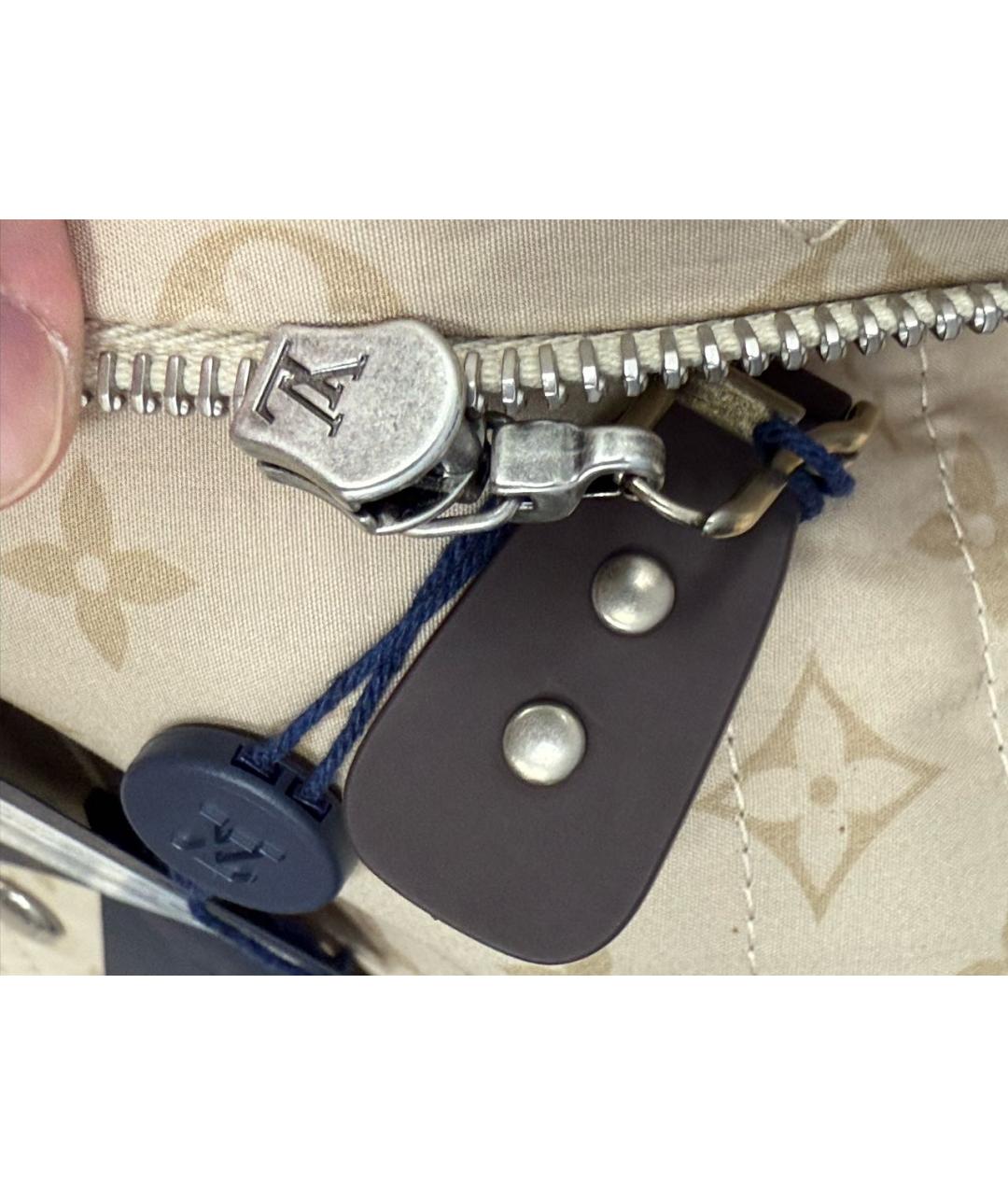 LOUIS VUITTON Бежевая хлопковая парка, фото 7