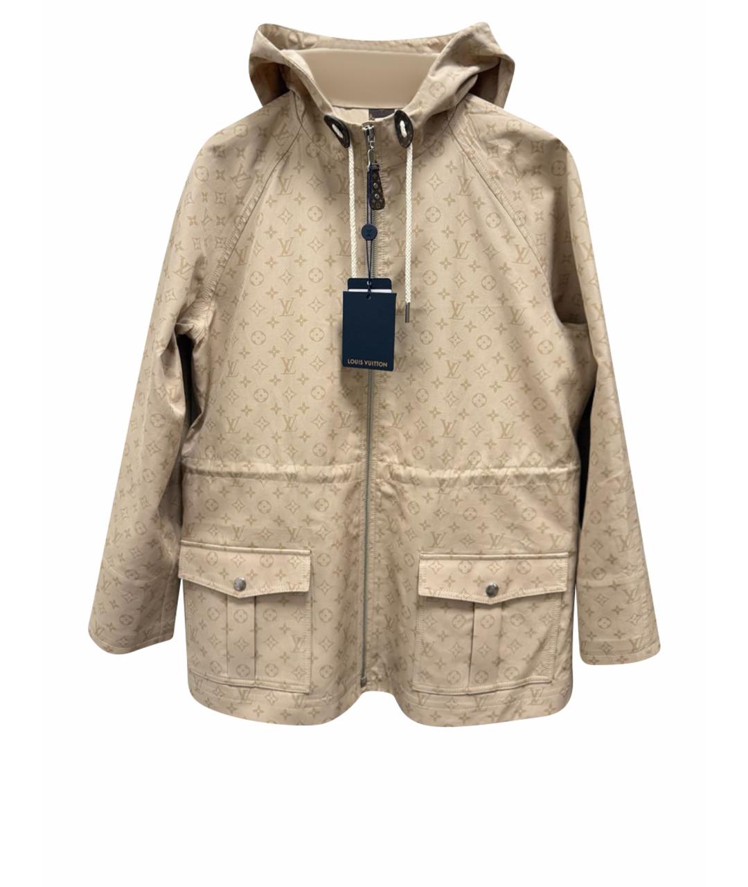 LOUIS VUITTON Бежевая хлопковая парка, фото 1
