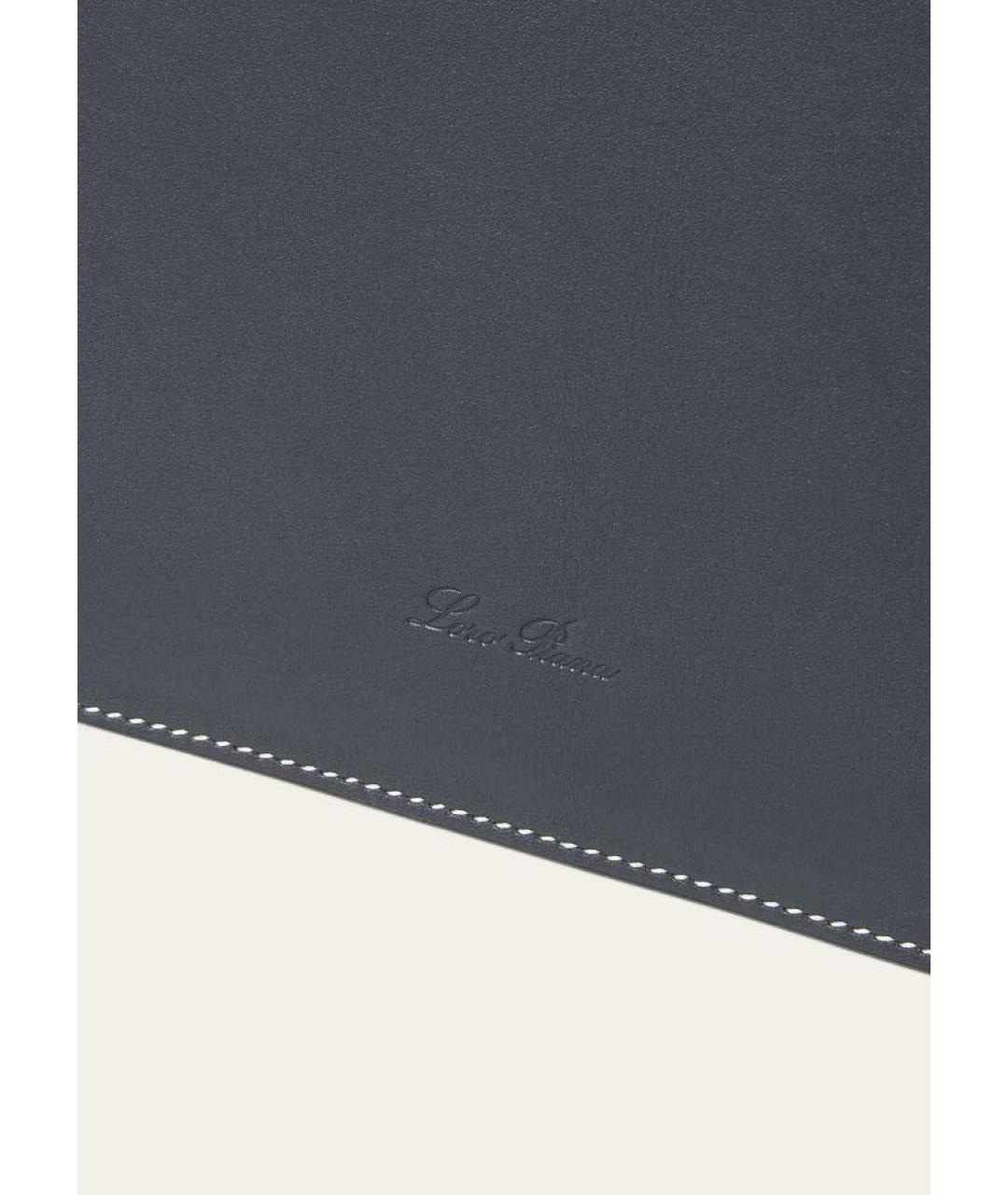 LORO PIANA Бежевая хлопковая сумка на плечо, фото 5