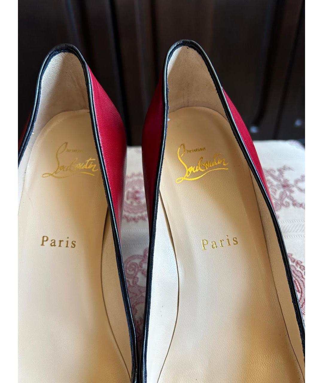 CHRISTIAN LOUBOUTIN Мульти кожаные туфли, фото 6