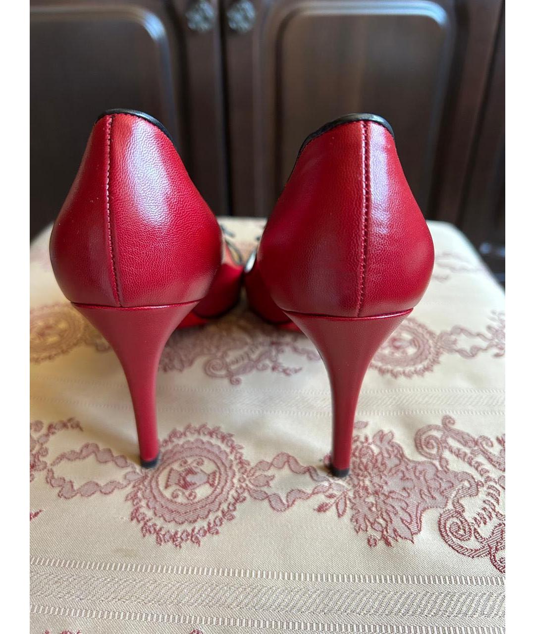 CHRISTIAN LOUBOUTIN Мульти кожаные туфли, фото 7