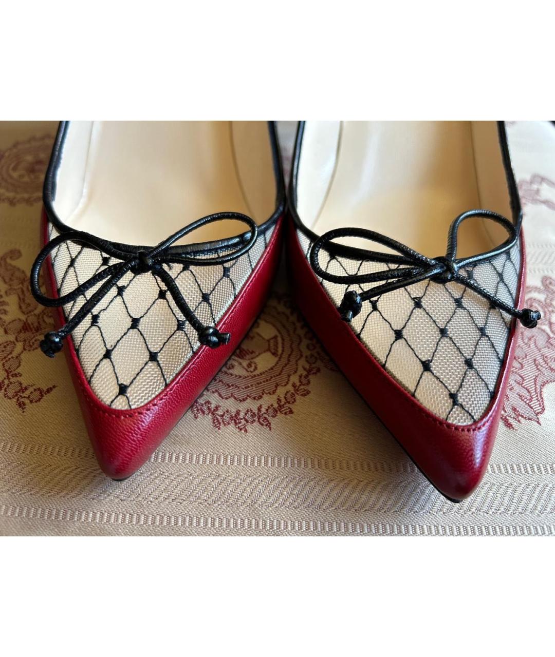 CHRISTIAN LOUBOUTIN Мульти кожаные туфли, фото 4