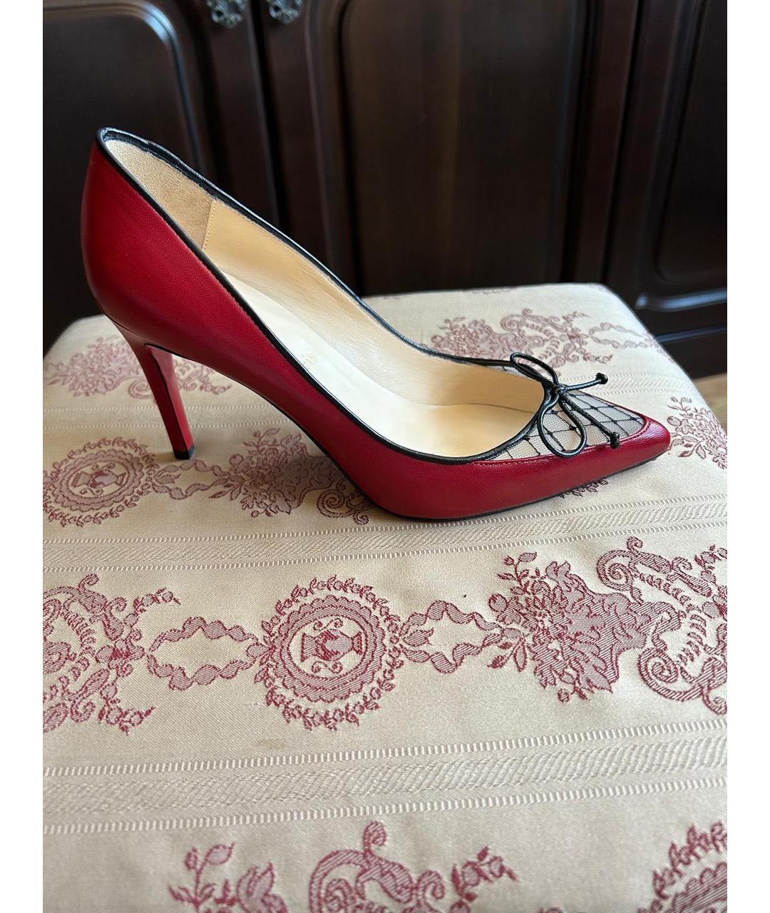 CHRISTIAN LOUBOUTIN Мульти кожаные туфли, фото 9