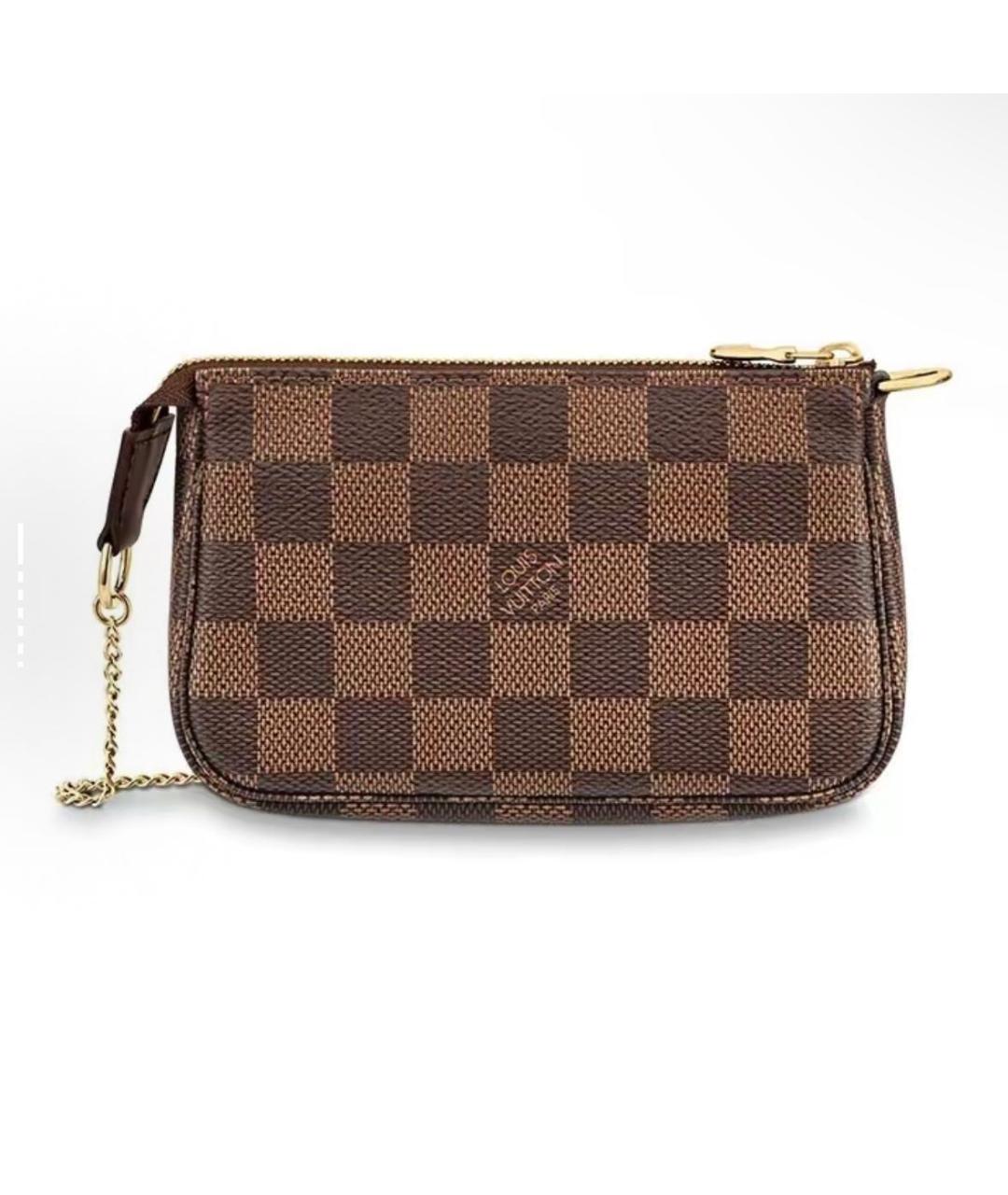 LOUIS VUITTON Коричневая сумка с короткими ручками, фото 2