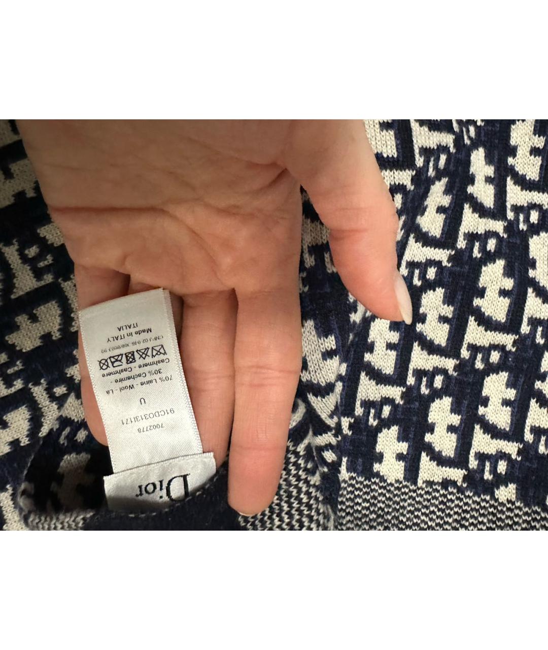 CHRISTIAN DIOR Мульти шарф, фото 3