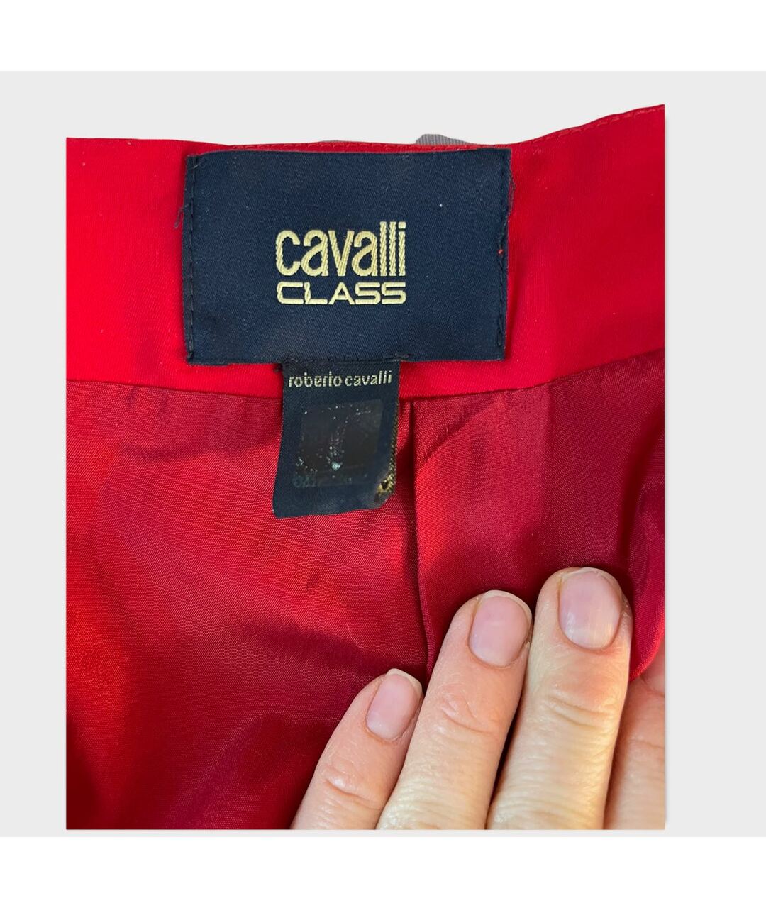 ROBERTO CAVALLI Красная юбка макси, фото 4