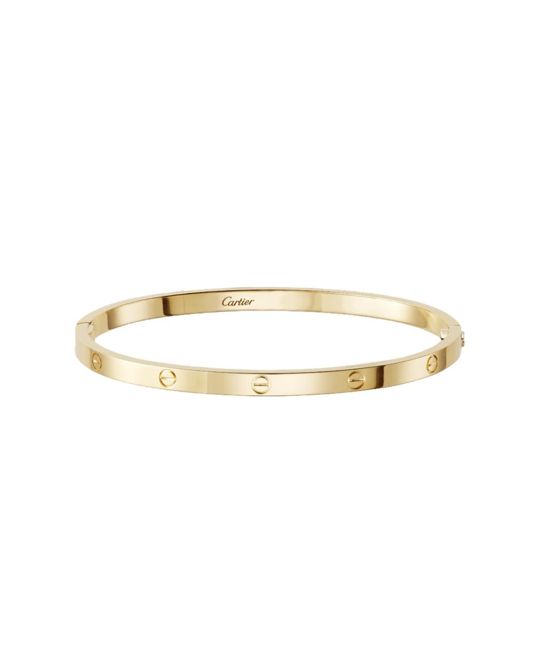 CARTIER Золотой браслет из желтого золота, фото 1
