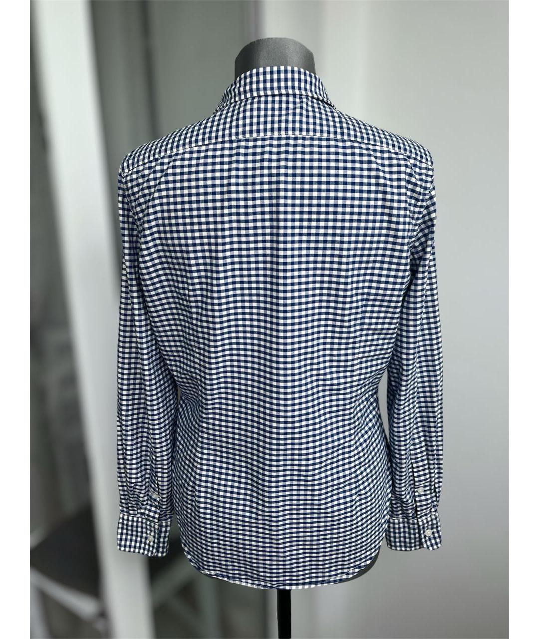 POLO RALPH LAUREN Синяя хлопковая рубашка, фото 2