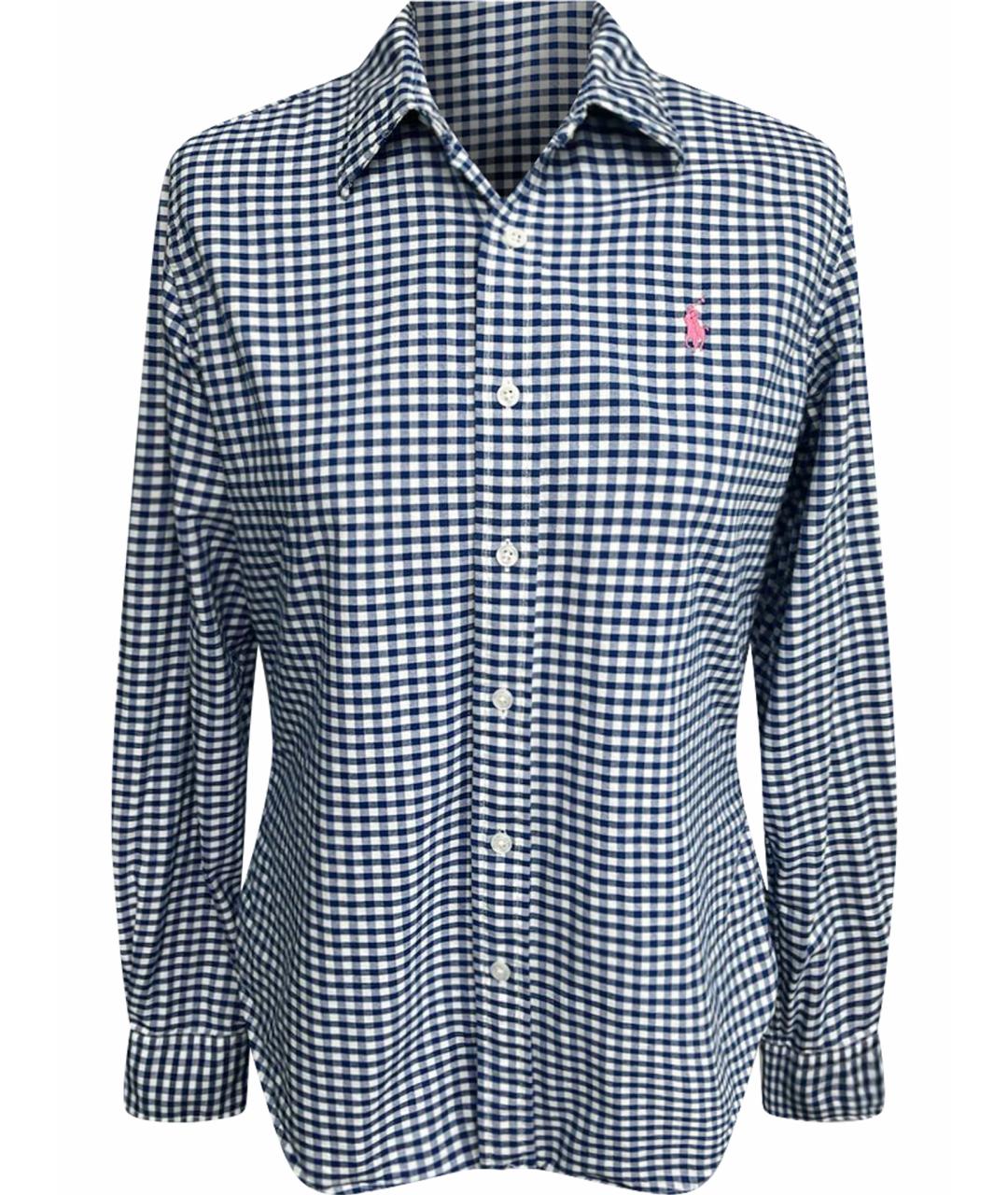 POLO RALPH LAUREN Синяя хлопковая рубашка, фото 1