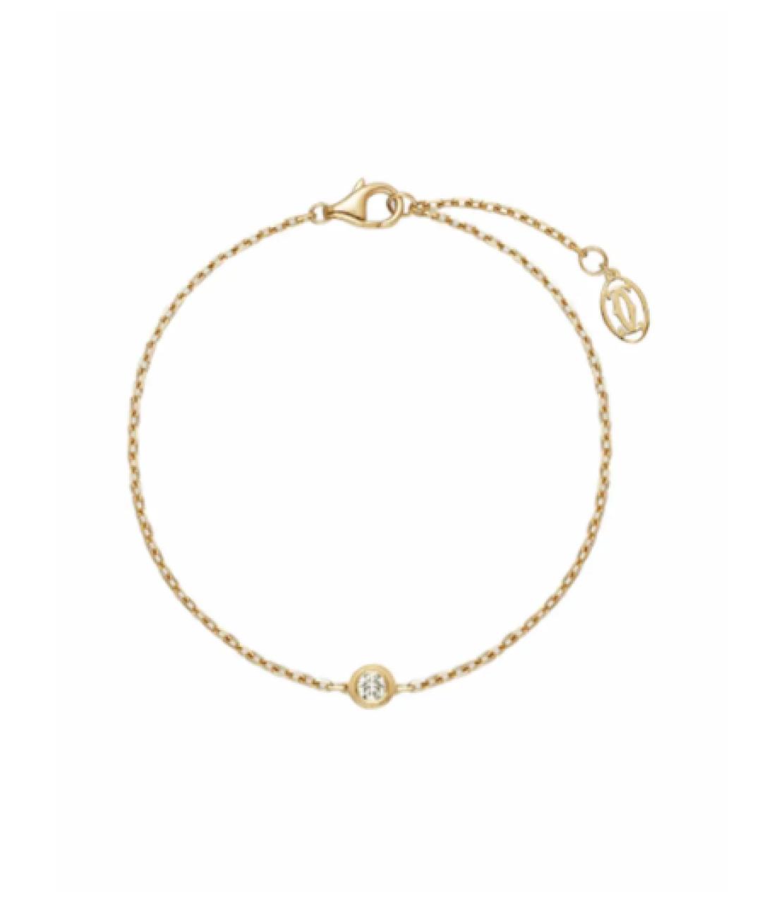 CARTIER Золотой браслет из желтого золота, фото 1