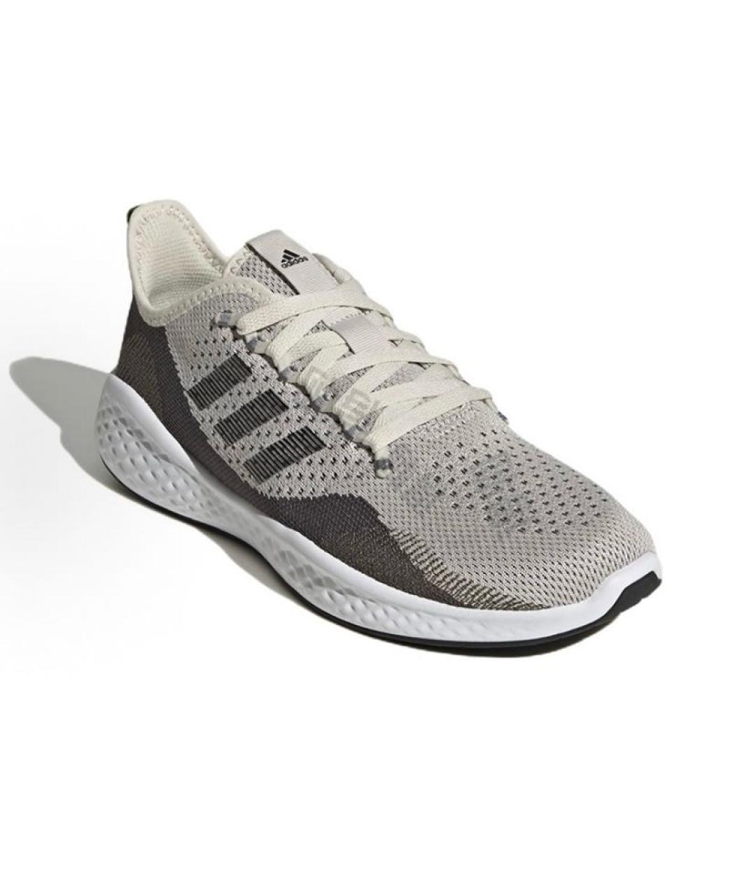 ADIDAS Бежевые текстильные низкие кроссовки / кеды, фото 4