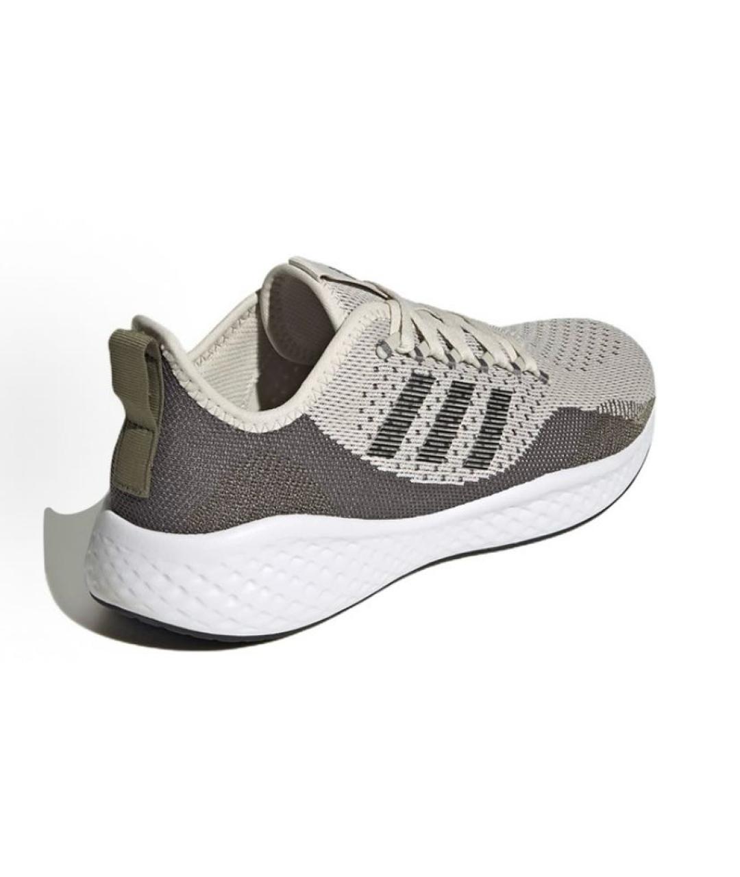 ADIDAS Бежевые текстильные низкие кроссовки / кеды, фото 5