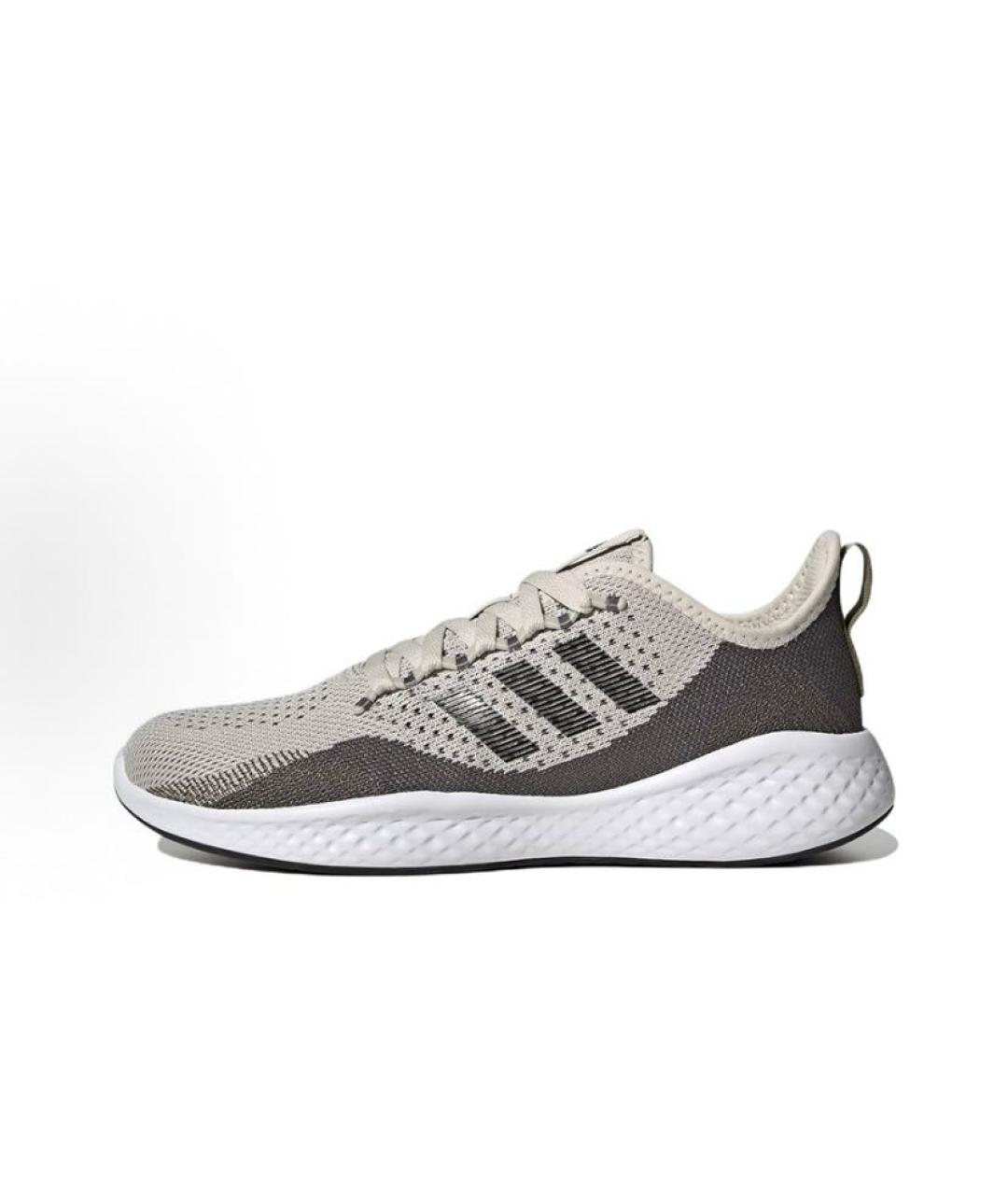 ADIDAS Бежевые текстильные низкие кроссовки / кеды, фото 3