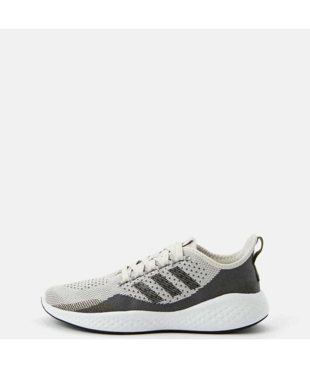 ADIDAS Бежевые текстильные низкие кроссовки / кеды, фото 2