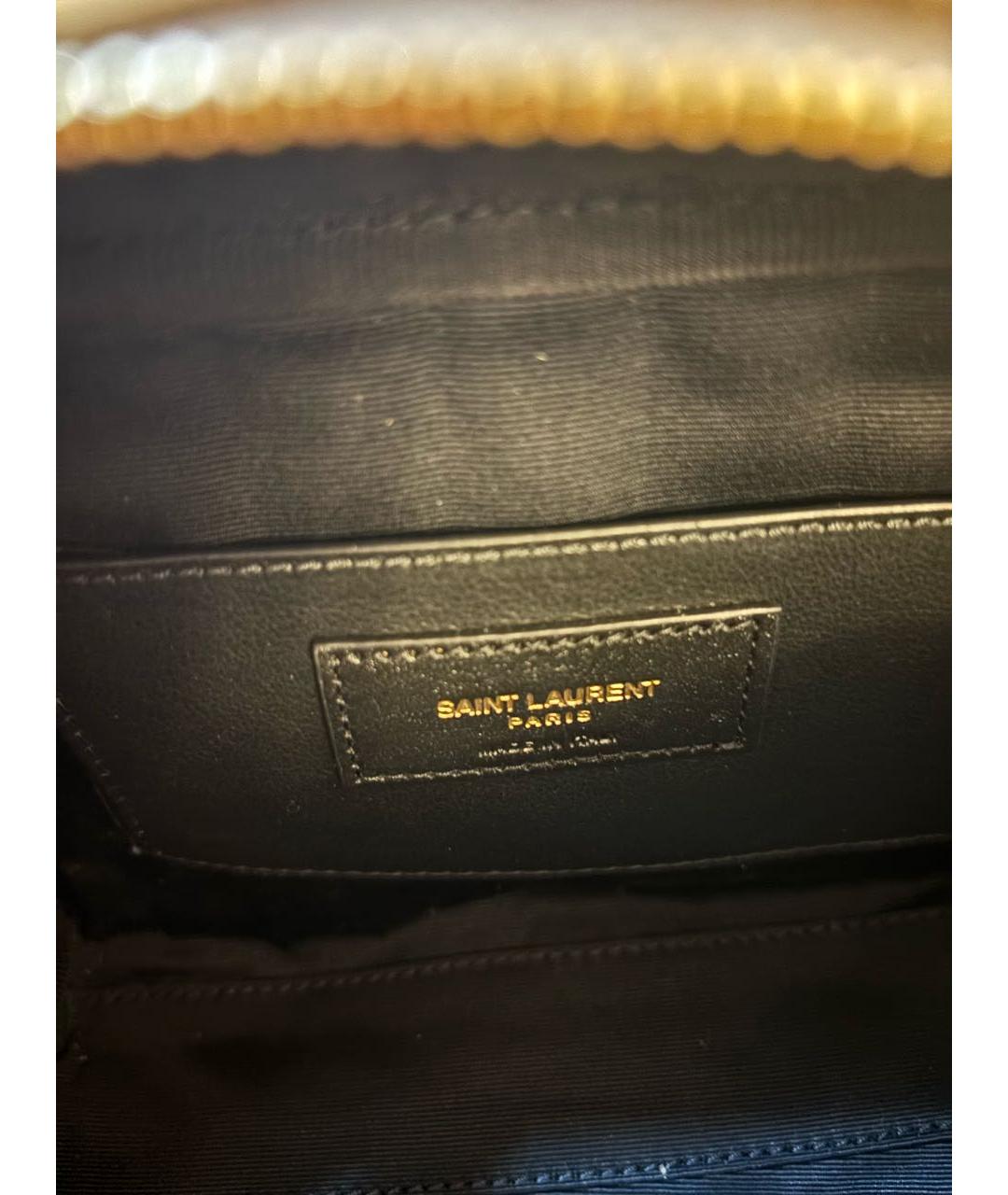 YVES SAINT LAURENT BEAUTY Коричневая сумка через плечо, фото 4