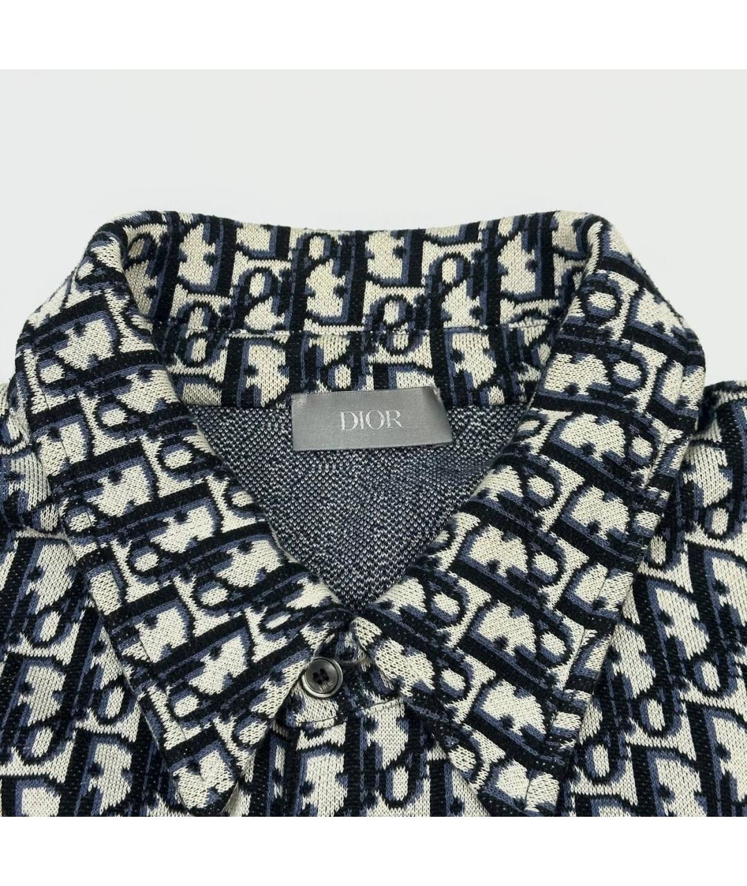 CHRISTIAN DIOR Мульти хлопковая классическая рубашка, фото 3