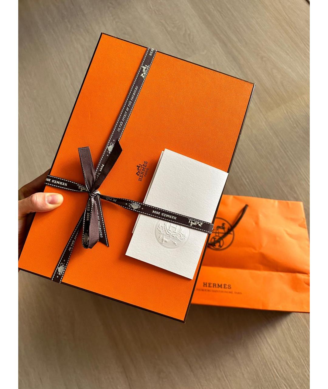HERMES Черные кожаные сандалии, фото 6