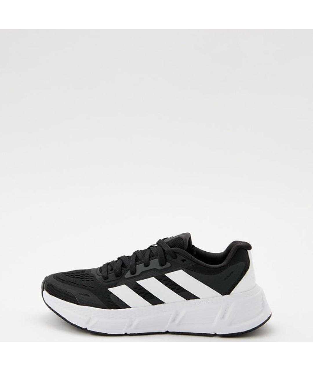 ADIDAS Черные текстильные низкие кроссовки / кеды, фото 2