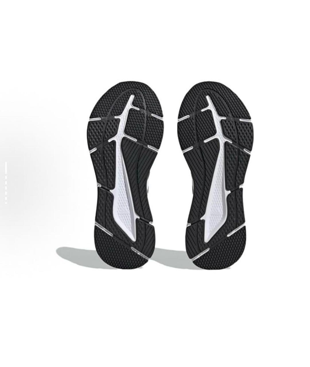 ADIDAS Черные текстильные низкие кроссовки / кеды, фото 7