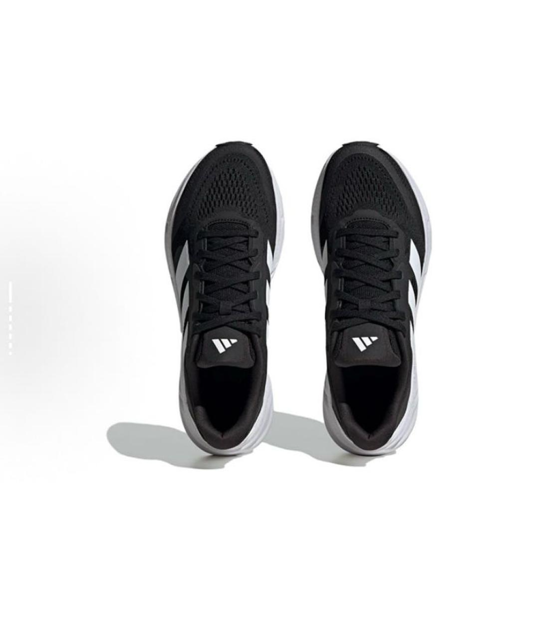 ADIDAS Черные текстильные низкие кроссовки / кеды, фото 6