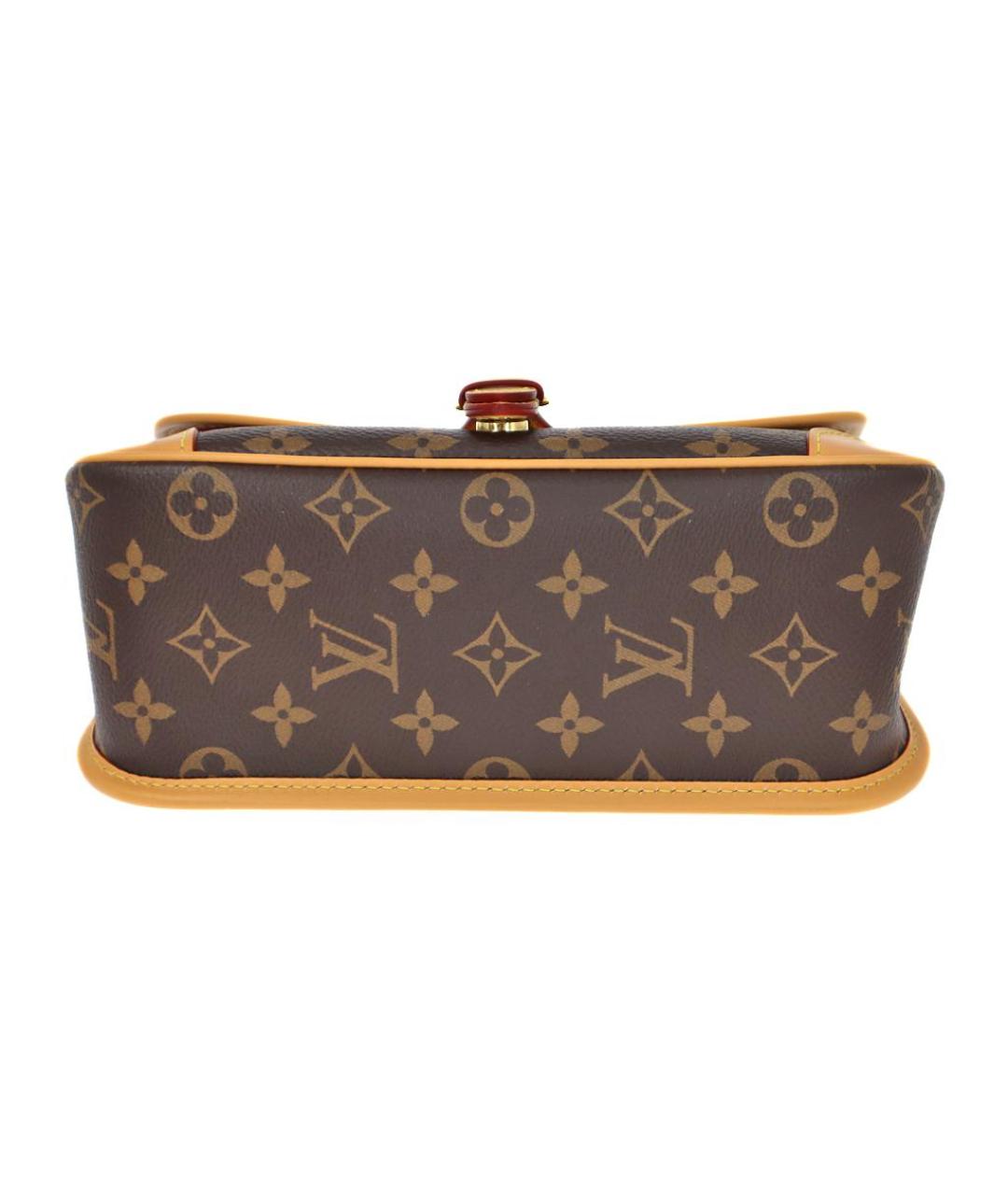 LOUIS VUITTON Коричневая сумка через плечо, фото 5