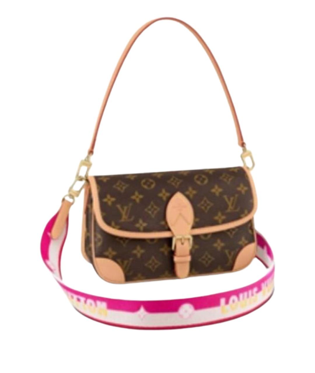 LOUIS VUITTON Коричневая сумка через плечо, фото 1