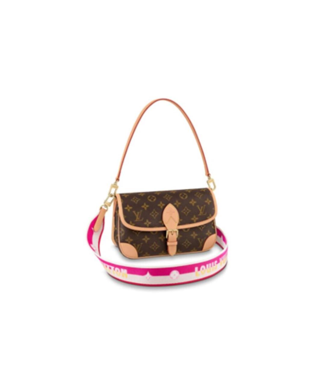 LOUIS VUITTON Коричневая сумка через плечо, фото 1