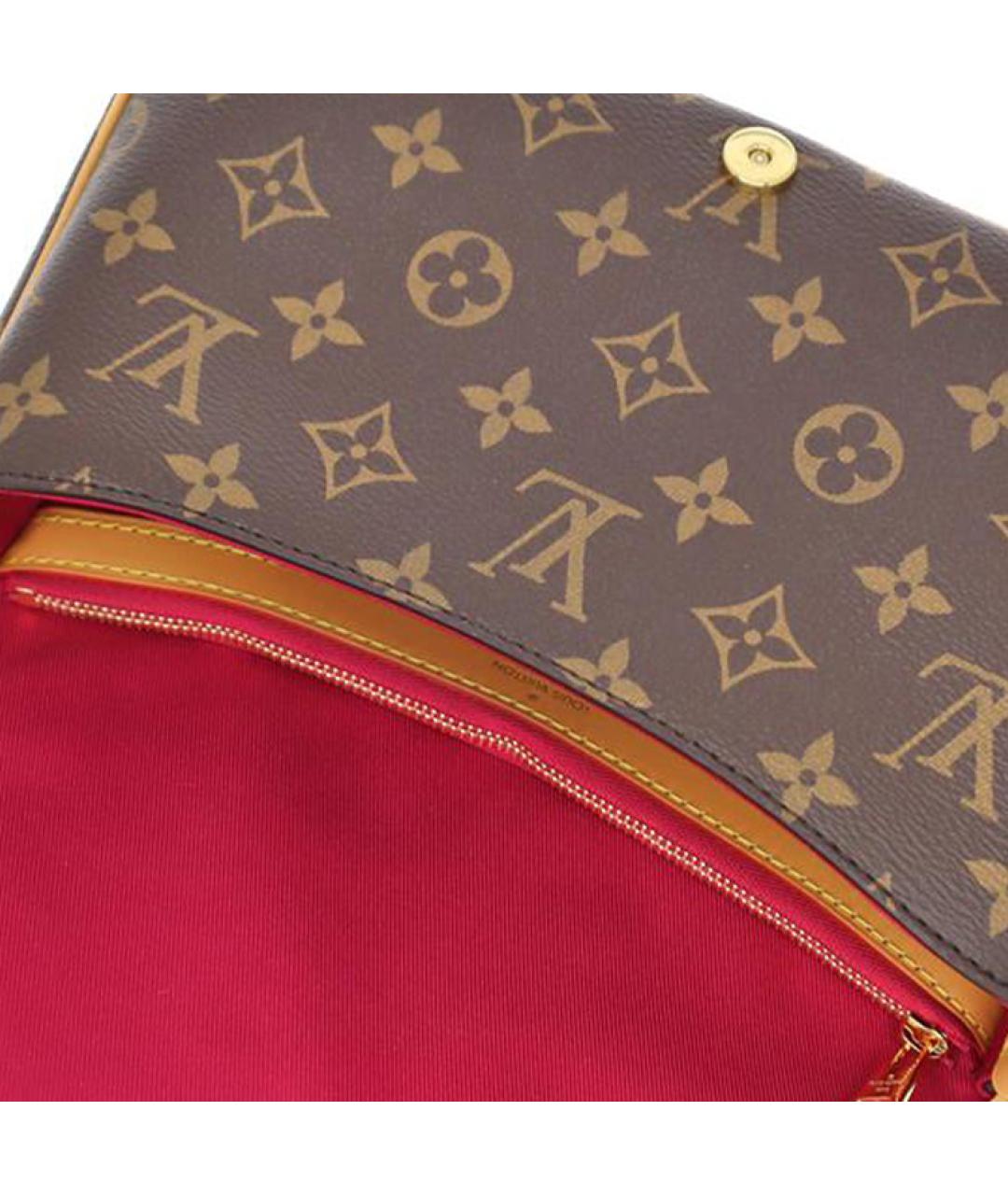LOUIS VUITTON Коричневая сумка через плечо, фото 6