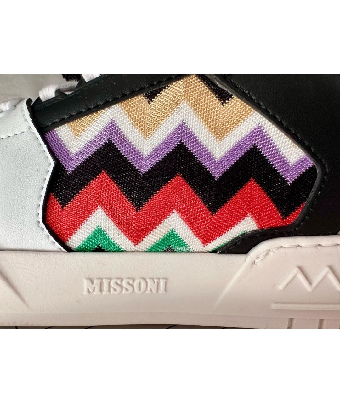 MISSONI Мульти кеды из искусственной кожи, фото 5