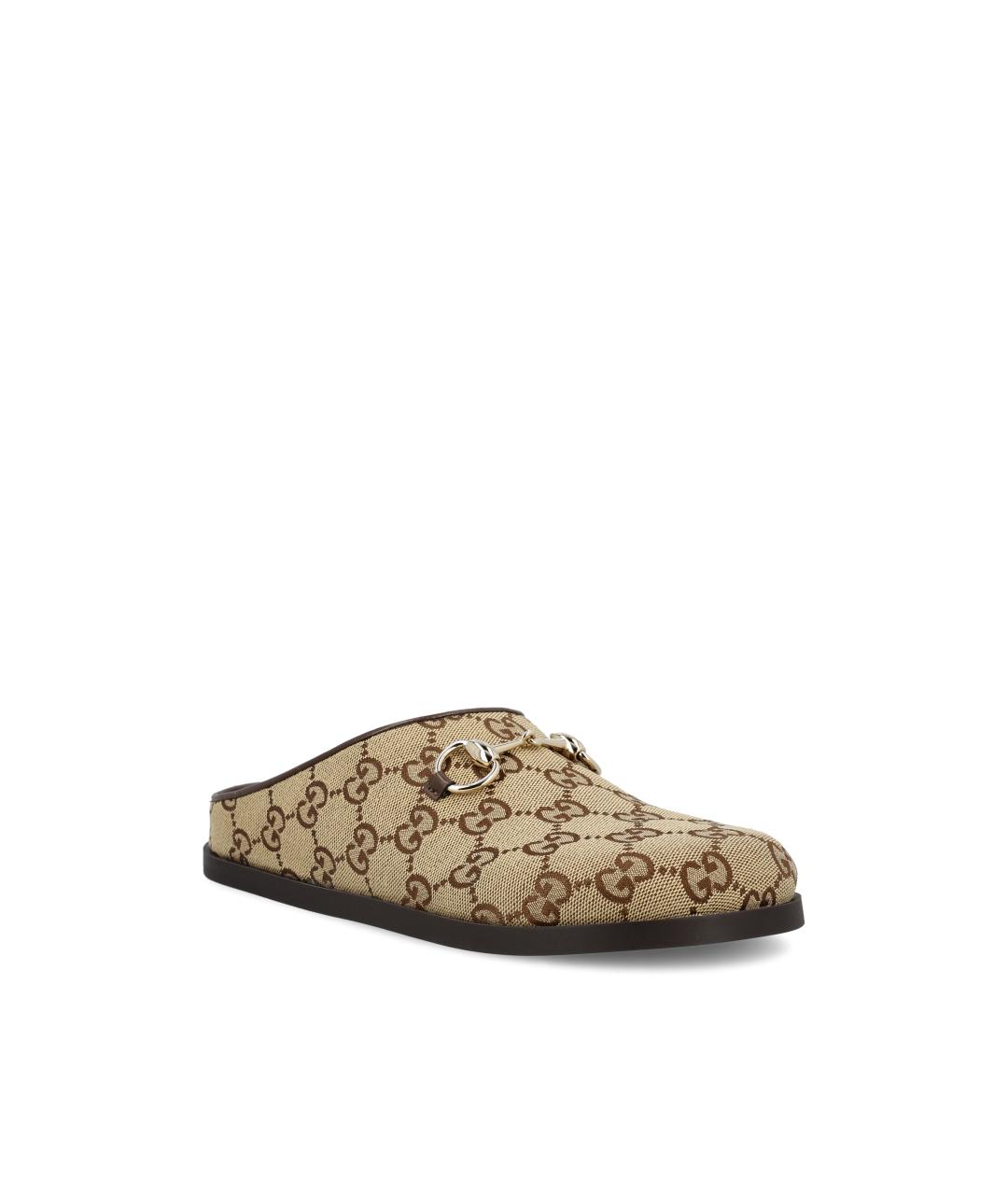 GUCCI Бежевые сабо, фото 2
