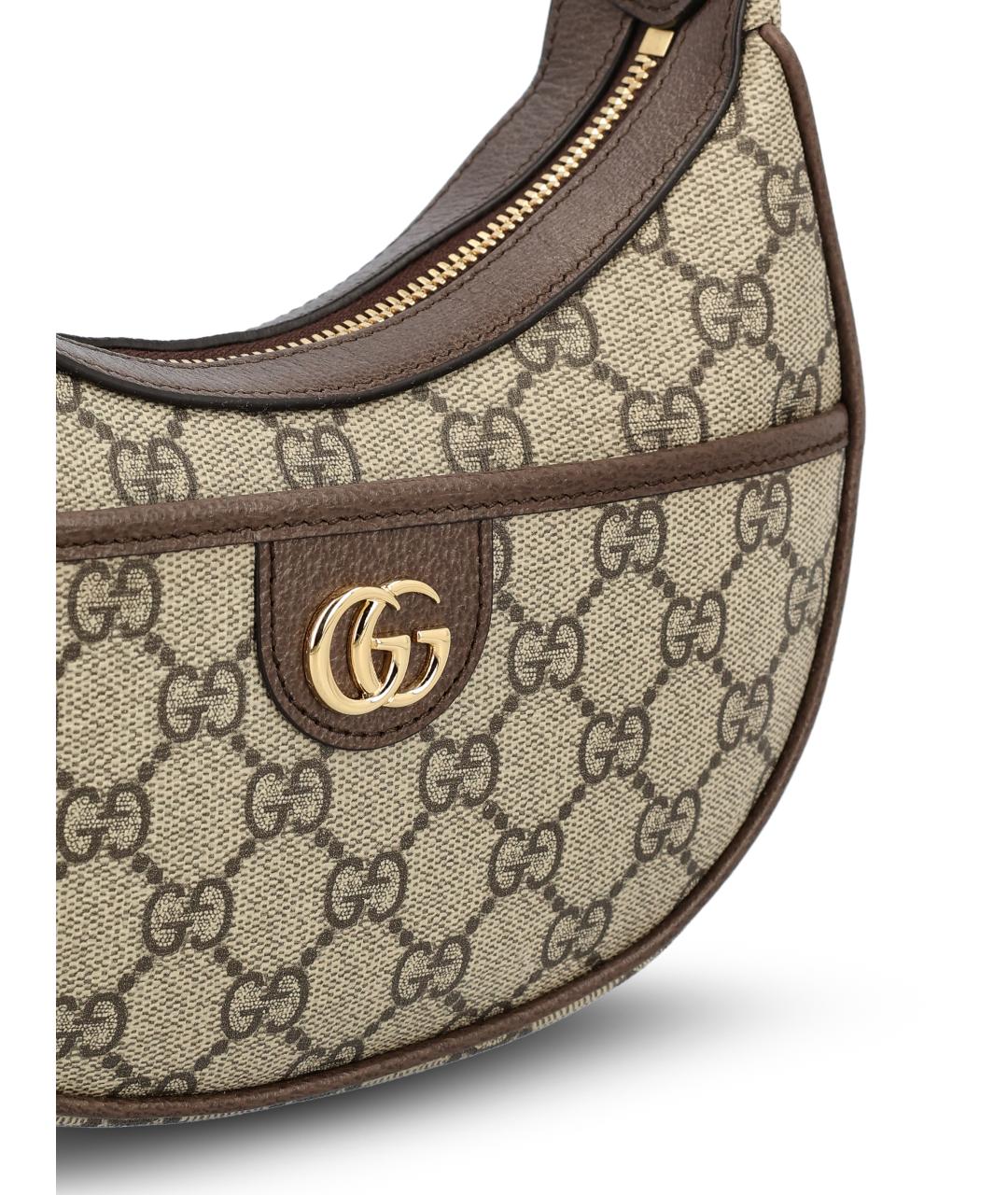 GUCCI Бежевая сумка с короткими ручками, фото 3