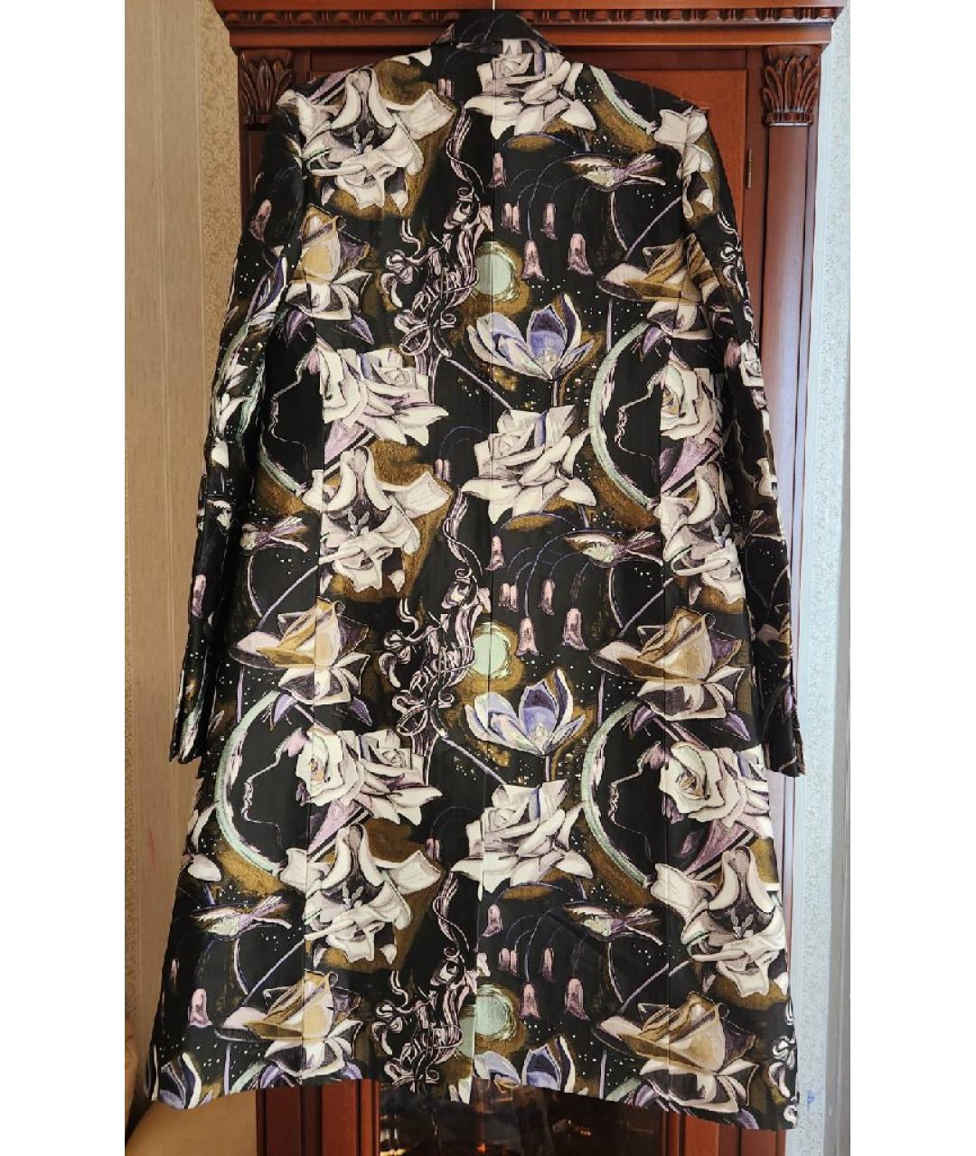 CHRISTIAN DIOR Мульти шелковое пальто, фото 2