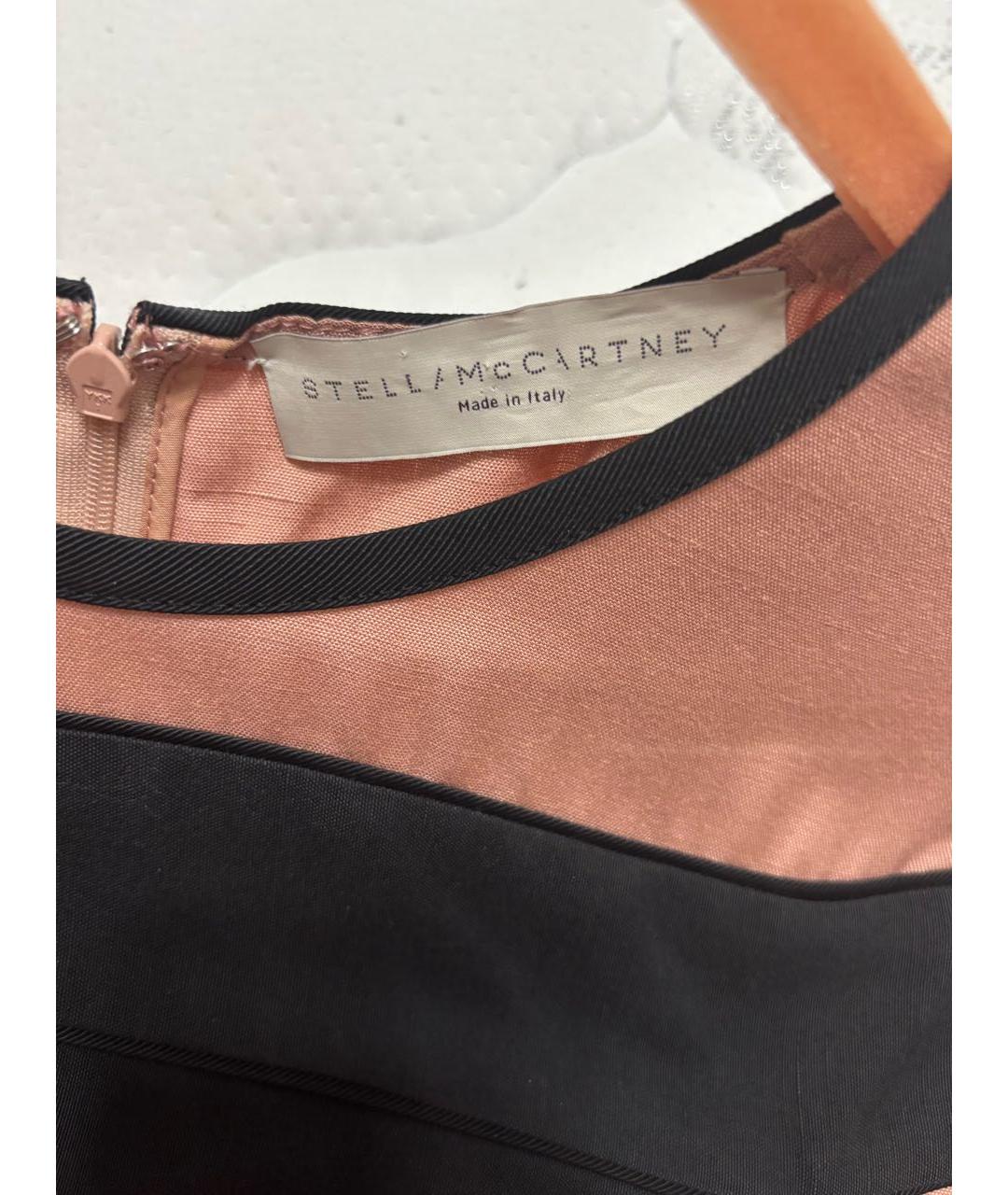 STELLA MCCARTNEY Бежевое вискозное повседневное платье, фото 3
