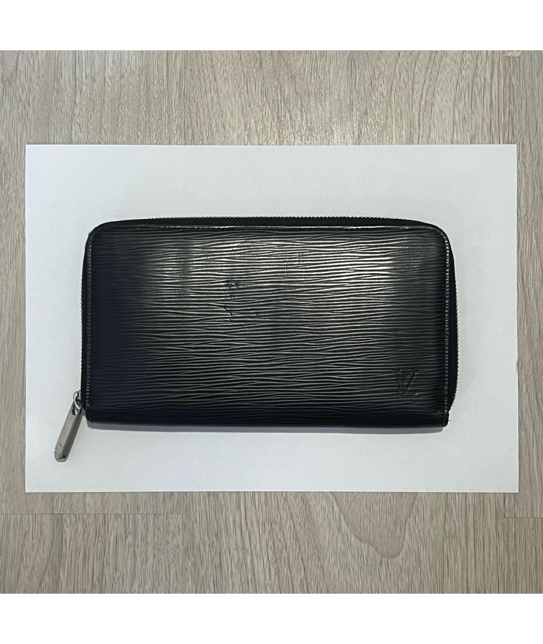 LOUIS VUITTON Черный кошелек, фото 5