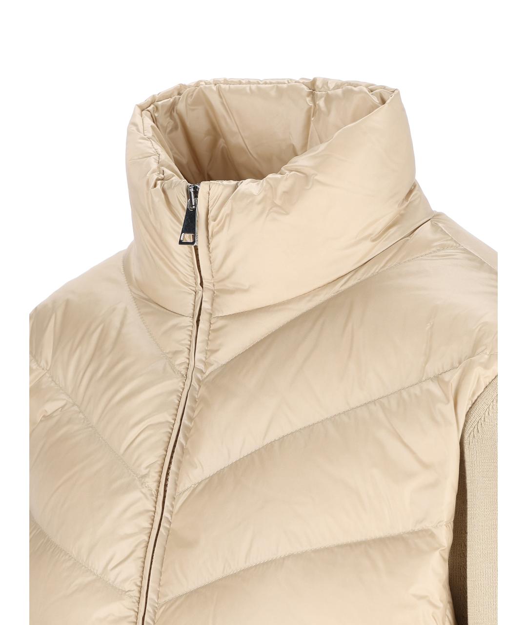 MONCLER Бежевый кардиган, фото 3