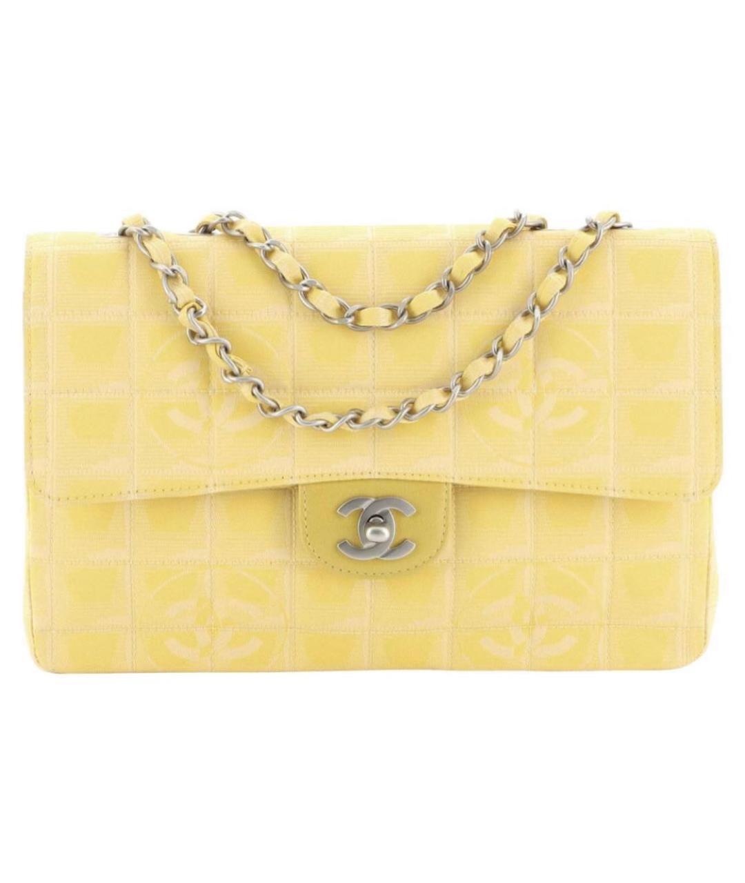 CHANEL Горчичная сумка через плечо, фото 1