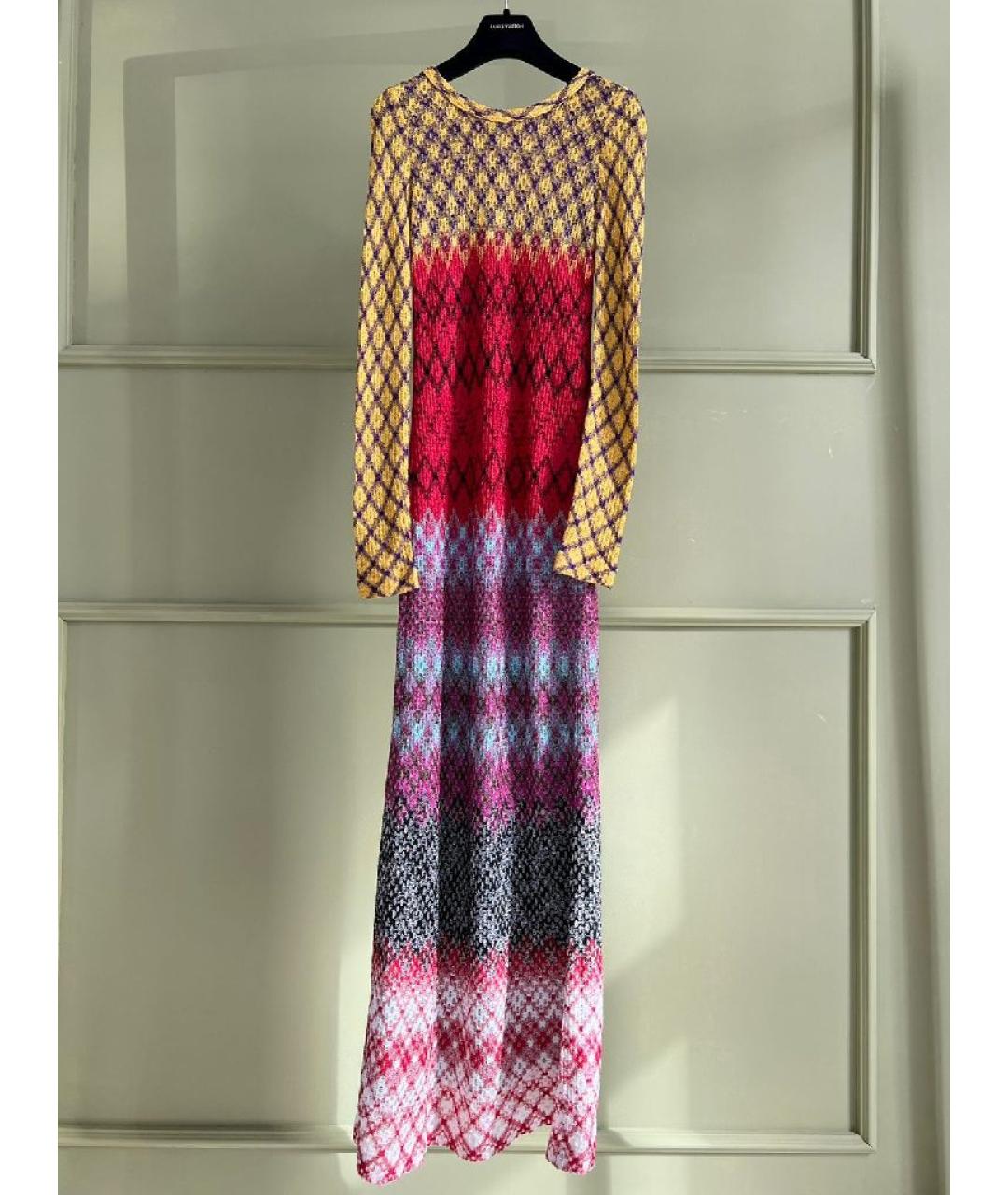 MISSONI Мульти хлопковое платье, фото 2