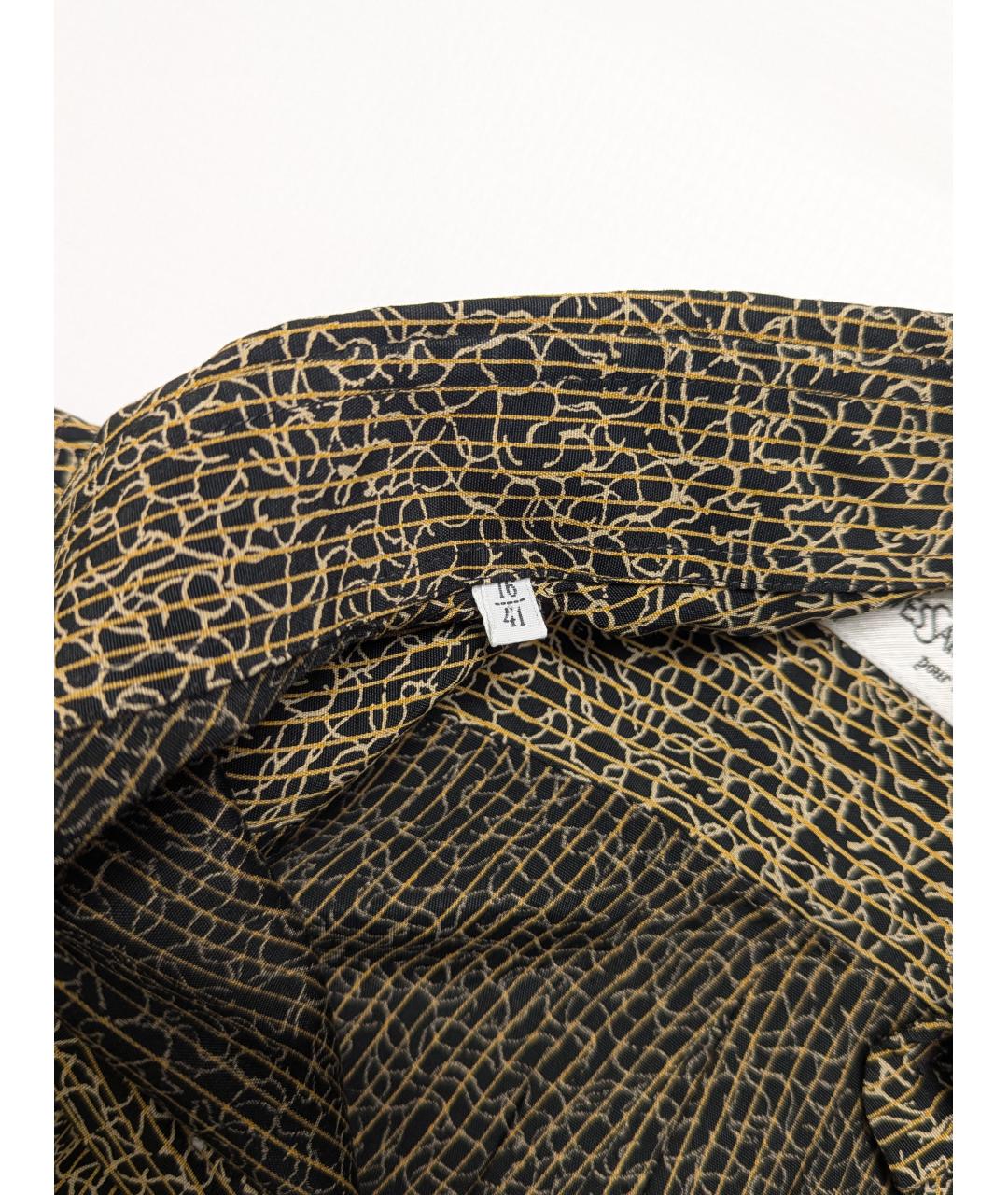 SAINT LAURENT Черная классическая рубашка, фото 4