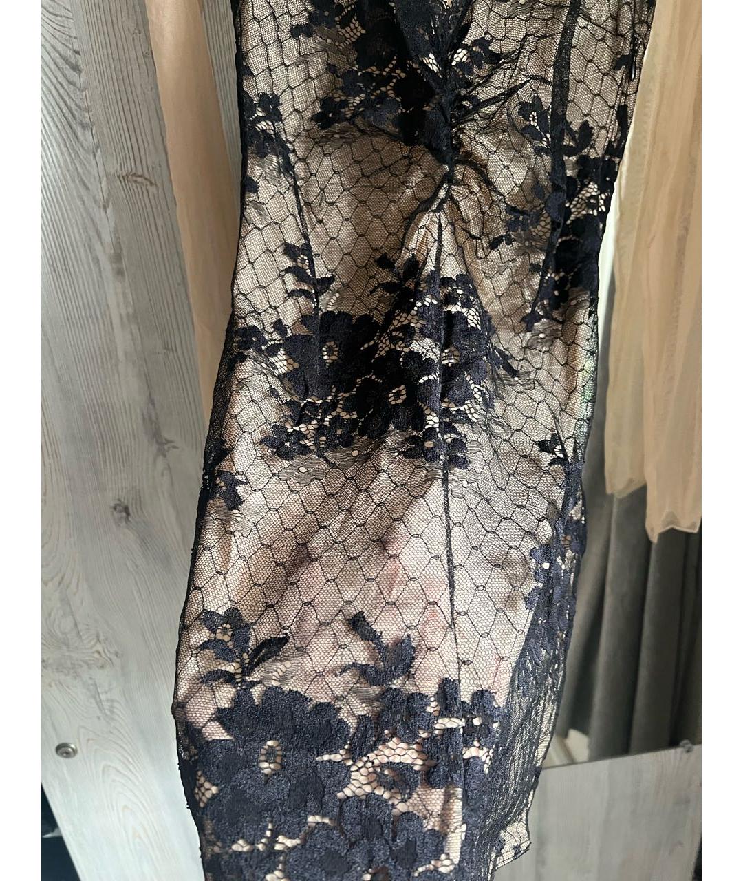 WOLFORD Бежевое полиамидовое коктейльное платье, фото 4