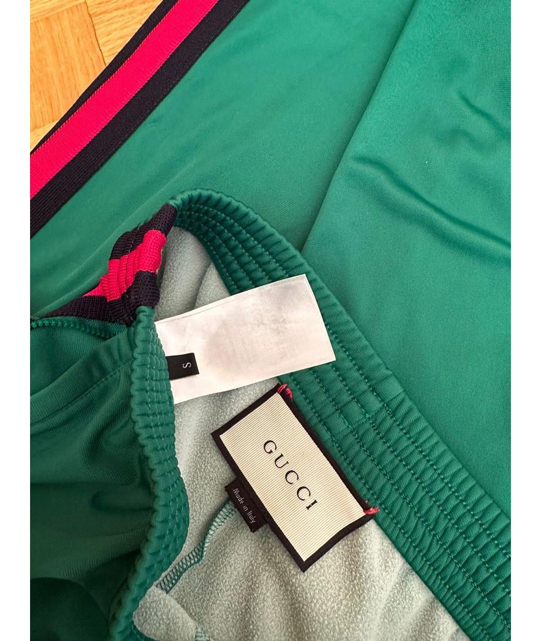 GUCCI Зеленый полиэстеровый спортивные костюмы, фото 5