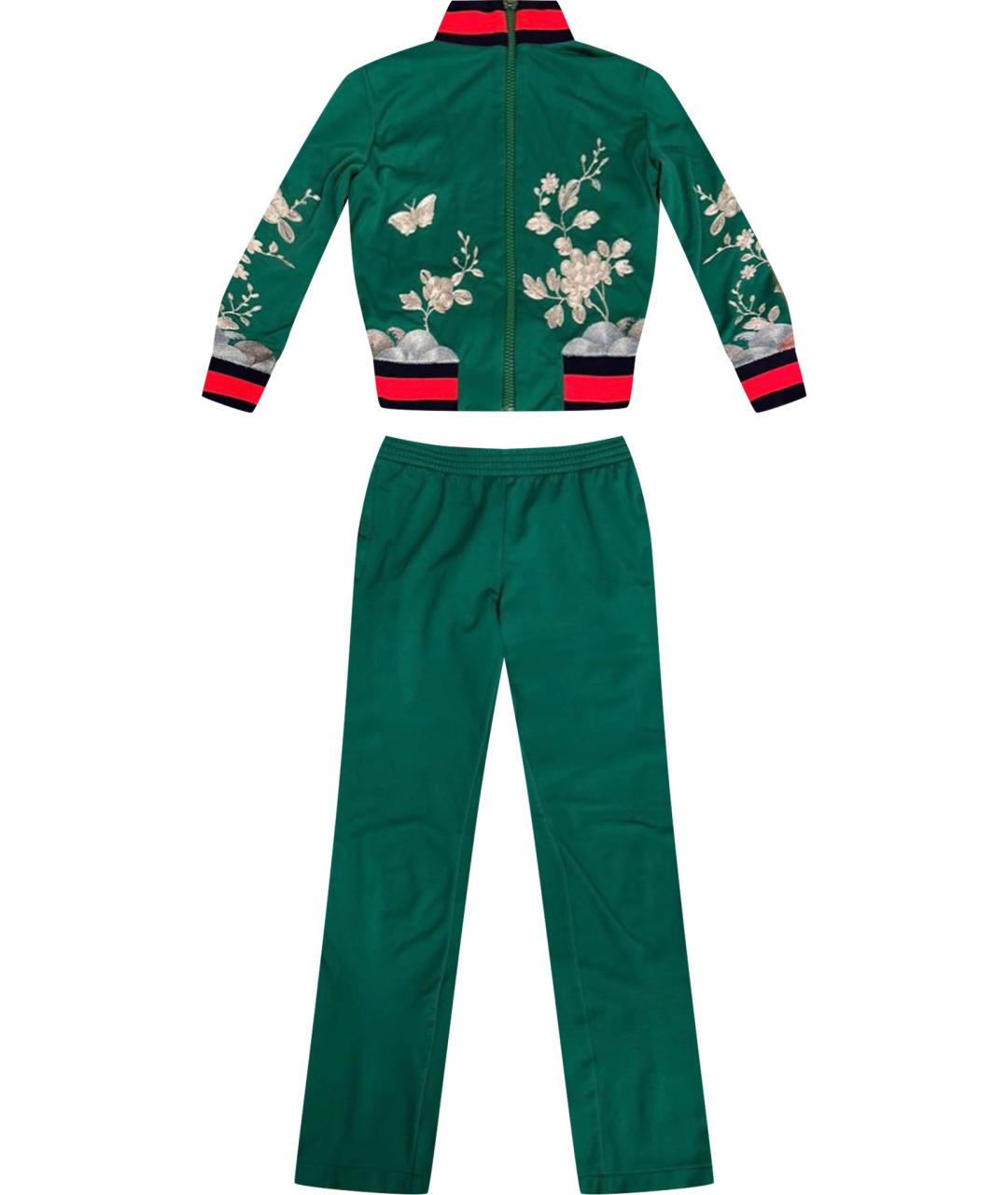 GUCCI Зеленый полиэстеровый спортивные костюмы, фото 1
