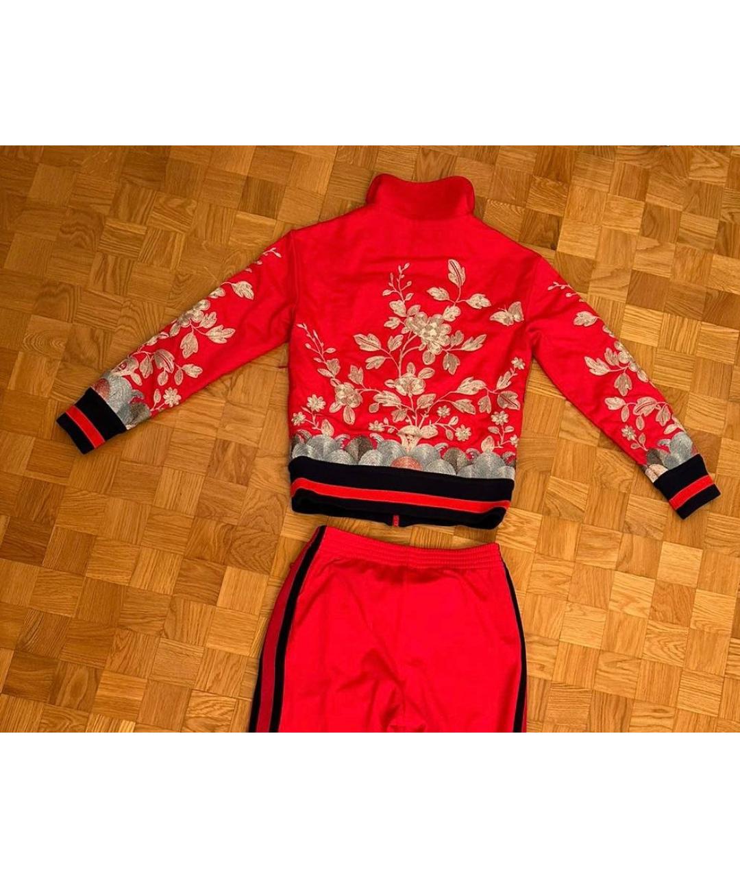 GUCCI Красный полиэстеровый спортивные костюмы, фото 3