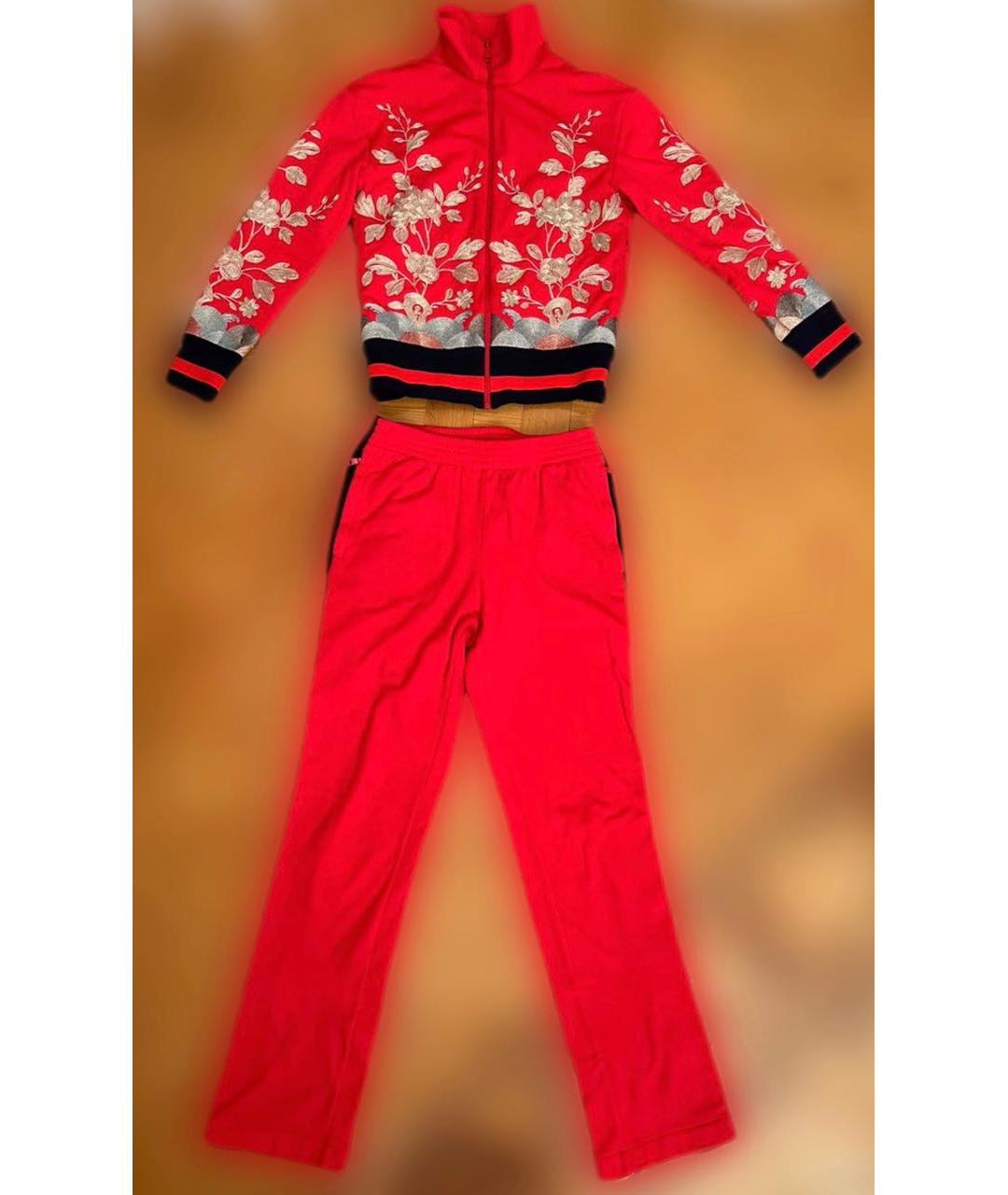 GUCCI Красный полиэстеровый спортивные костюмы, фото 7