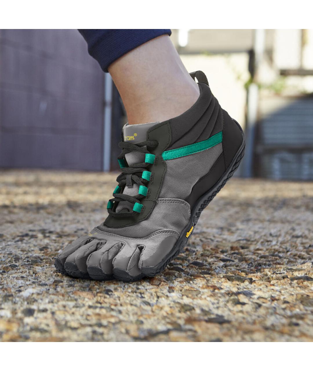 VIBRAM Серые кроссовки, фото 5