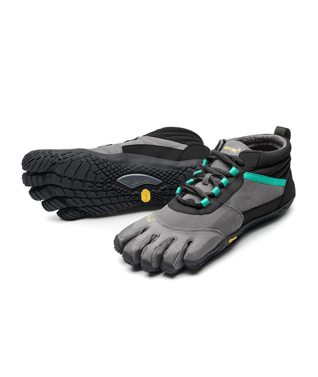 VIBRAM Серые кроссовки, фото 4